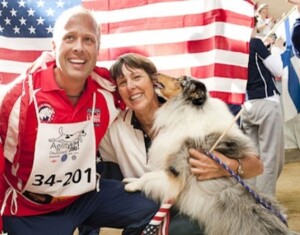 John and Paulette with Rush