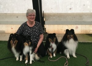 Melody Megan, dear friend—Coach littermate and Coach son